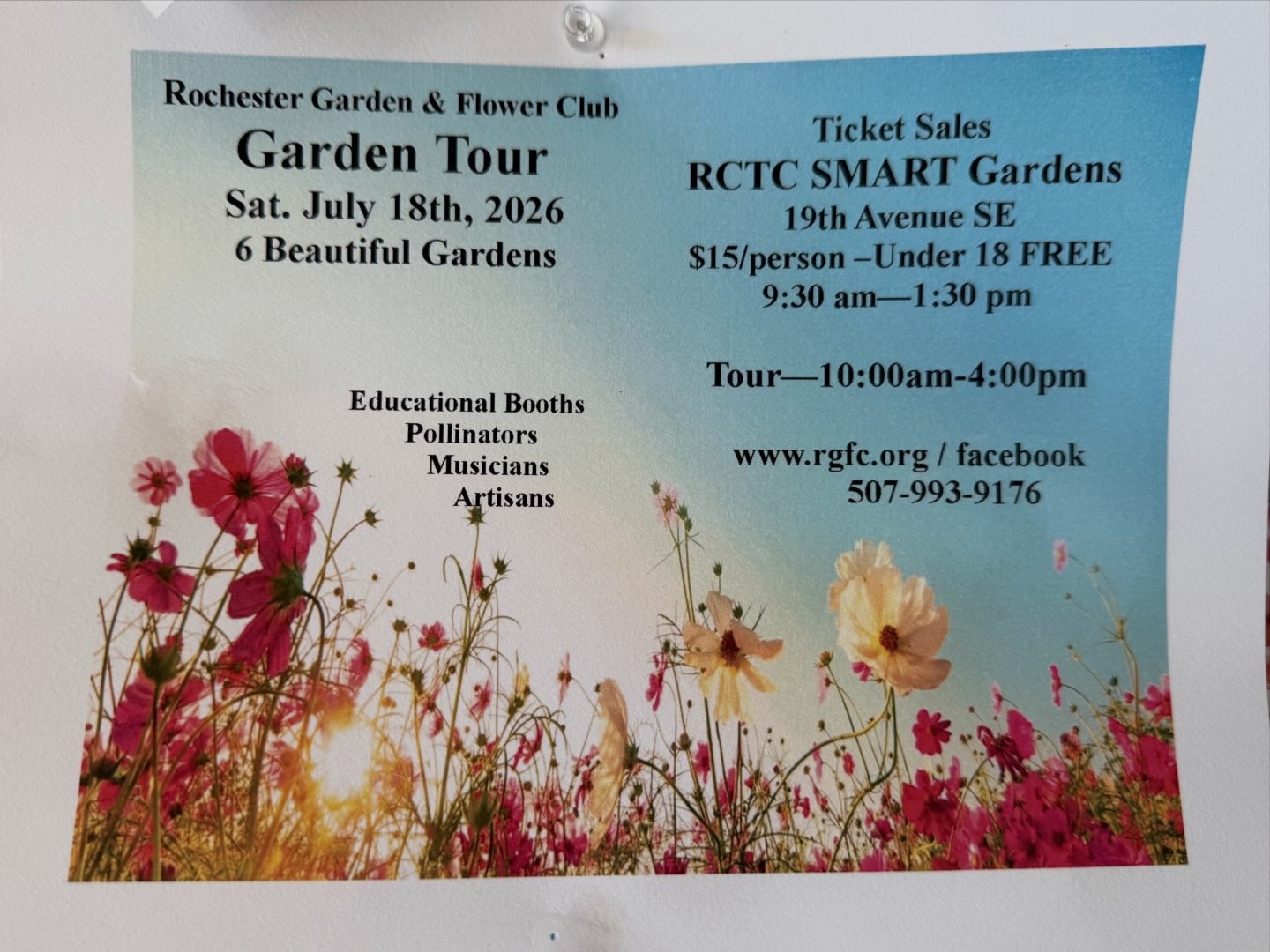 Upcoming Rochester Garden Tour